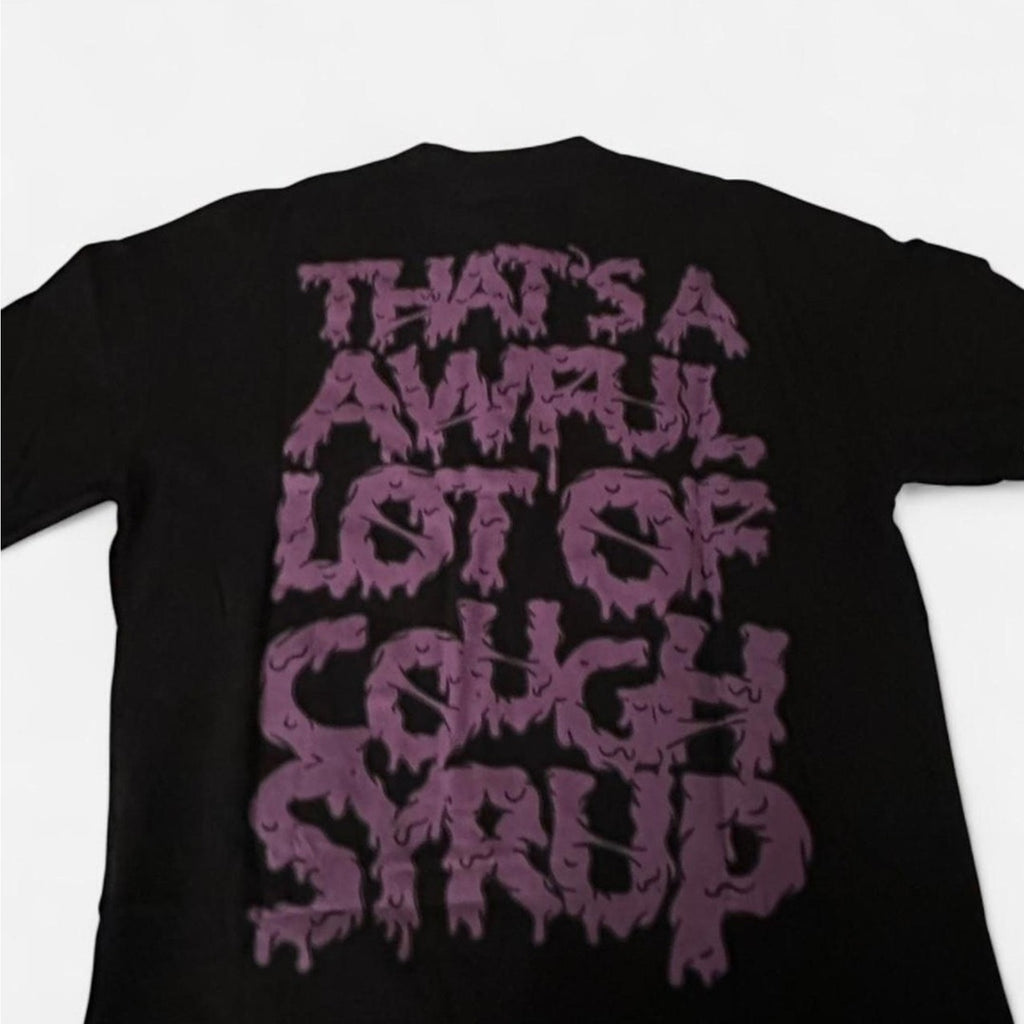 Desto Dubb That's a Awful Lot of Cough Syrup Skeleton Tee Black Men L NWOT