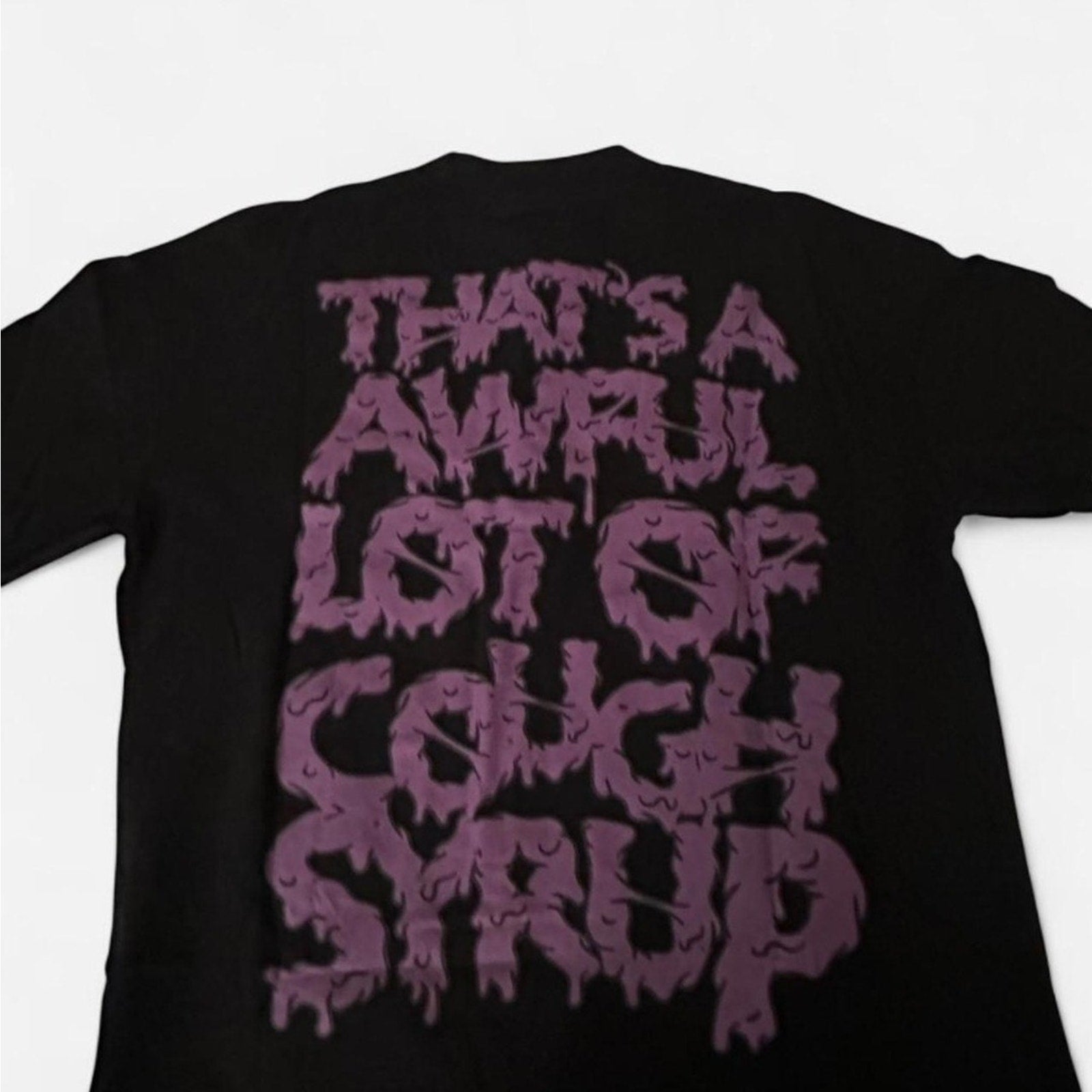 Desto Dubb That's a Awful Lot of Cough Syrup Skeleton Tee Black Men L NWOT