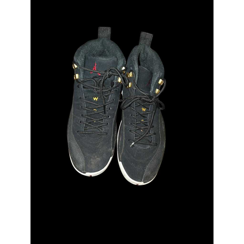 Nike Air Jordan 12 Retro Reverse Taxi 2019 Black Gold 130690-017 Size 8 No Box