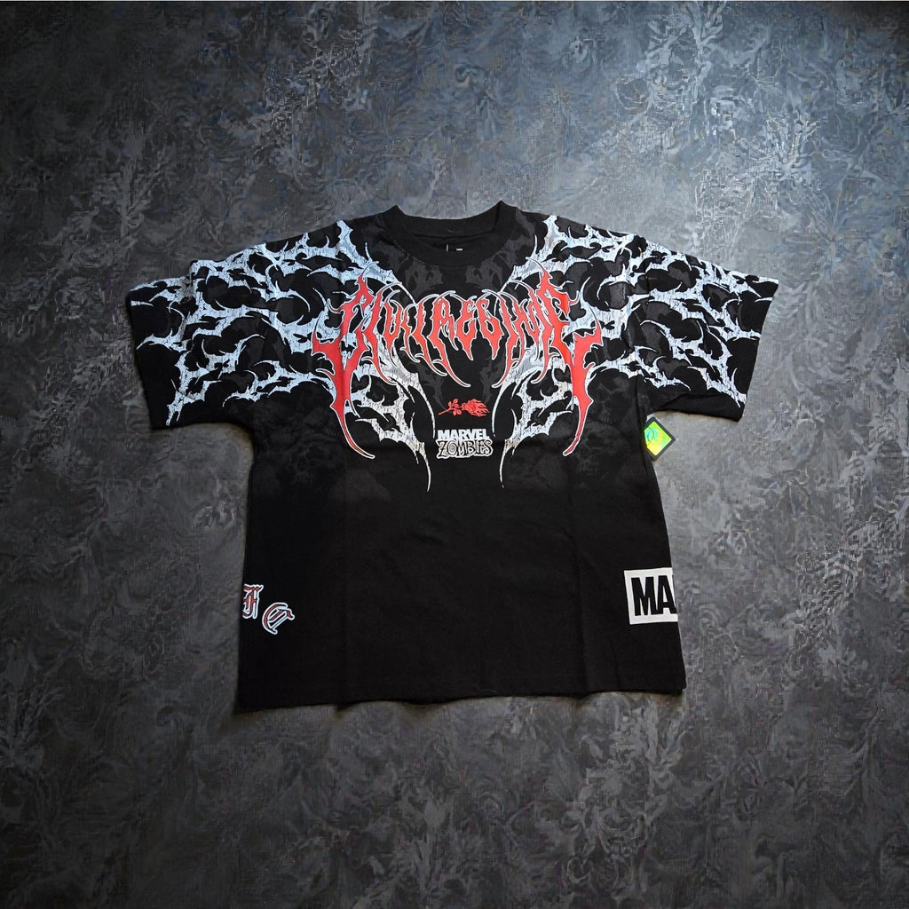 Civil Regime x Marvel Hulk Zombie 199X Oversized Tee Black Large NWT Sold Out