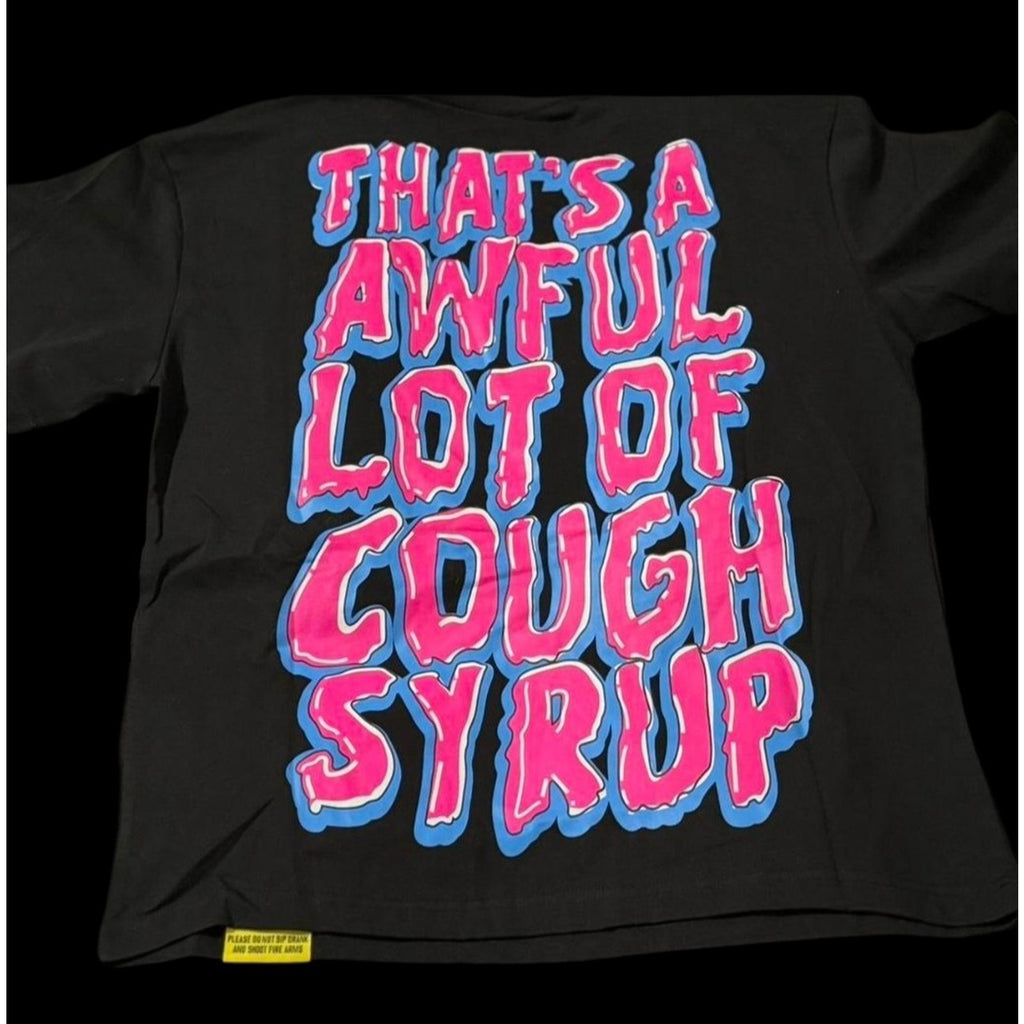 That's A Awful Lot Of Cough Syrup Desto Dubb Chucky Graphic T-Shirt Black Men L