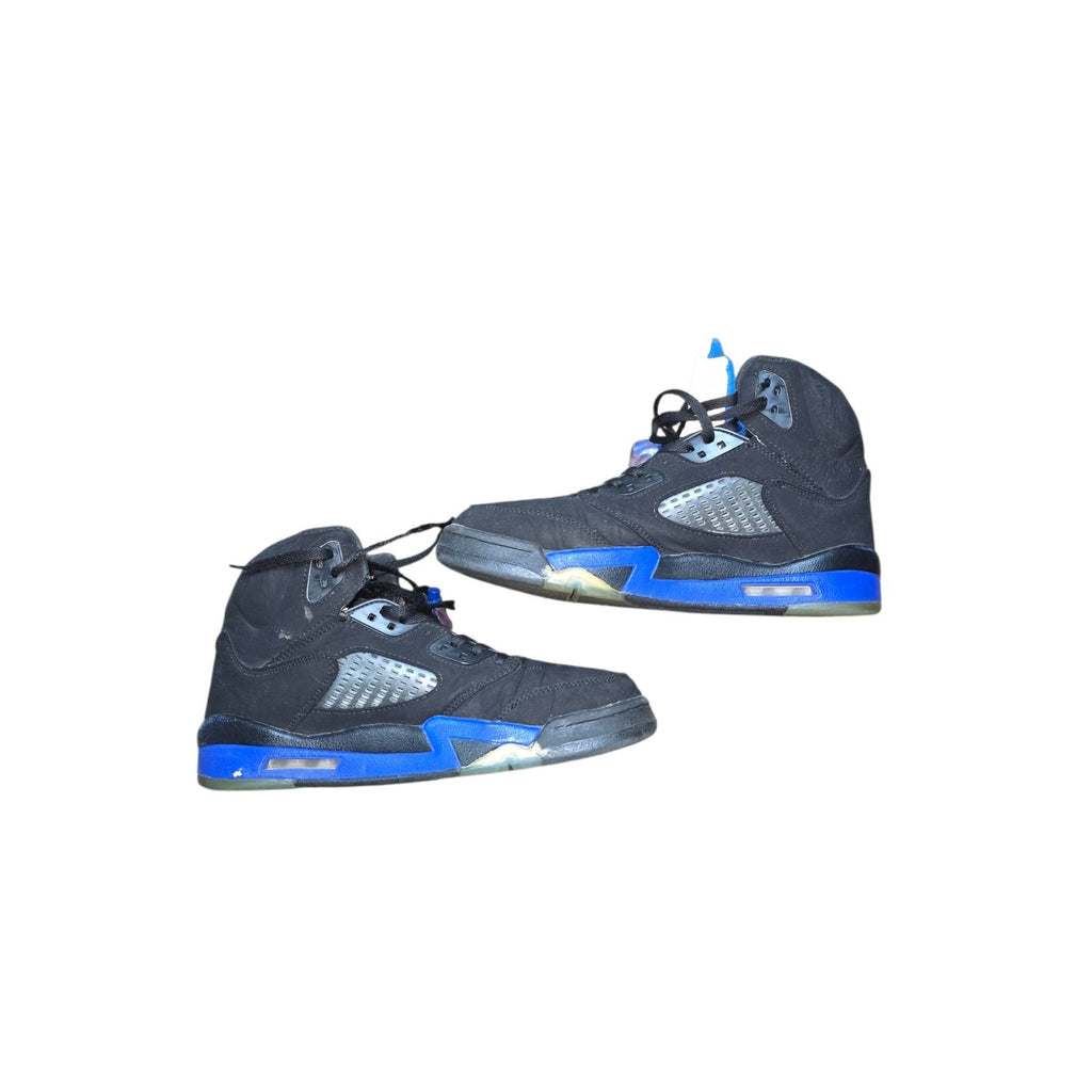 Jordan Air Jordan 5 Retro Racer Blue Black/Blue/White Athletic Sneakers 9.5 MEN