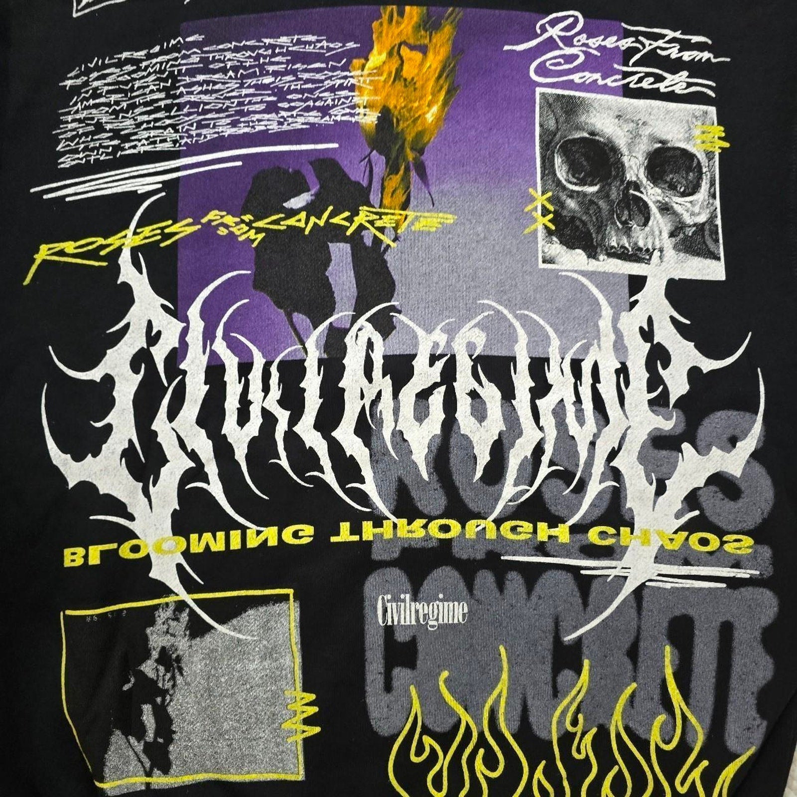 Civil Regime Watch Us Burn Hoodie