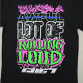 Awful Lot Of Cough Syrup Rolling Loud Graphic T-Shirt Black Men Large SEALED BAG