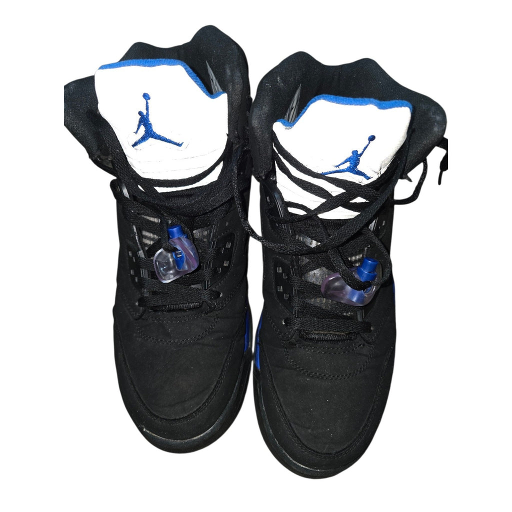 Jordan Air Jordan 5 Retro Racer Blue Black/Blue/White Athletic Sneakers 9.5 MEN