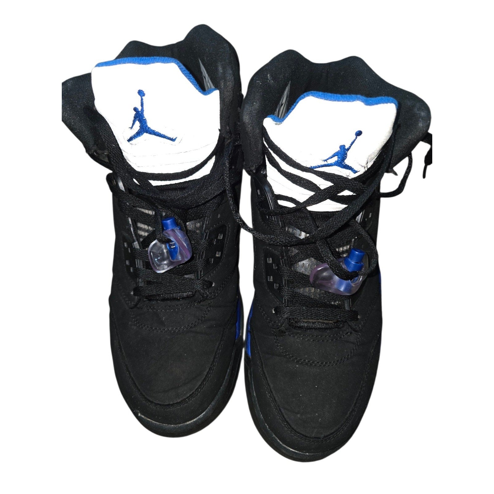 Jordan Air Jordan 5 Retro Racer Blue Black/Blue/White Athletic Sneakers 9.5 MEN