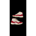 Jordan Air Jordan 11 Red/White High Top Athletic Basketball Sneakers