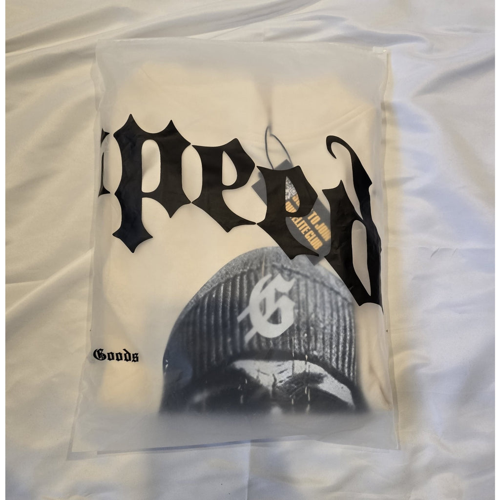 Godspeed Rarity Collection Skull Graphic Hoodie Beige Men's Small NWT