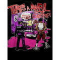 That's A Awful Lot Of Cough Syrup Graphic Cotton T-Shirt Black Crew Neck Men M