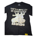 That's a Awful Lot of Cough Syrup Graphic Cotton T-Shirt Black Men oversized S