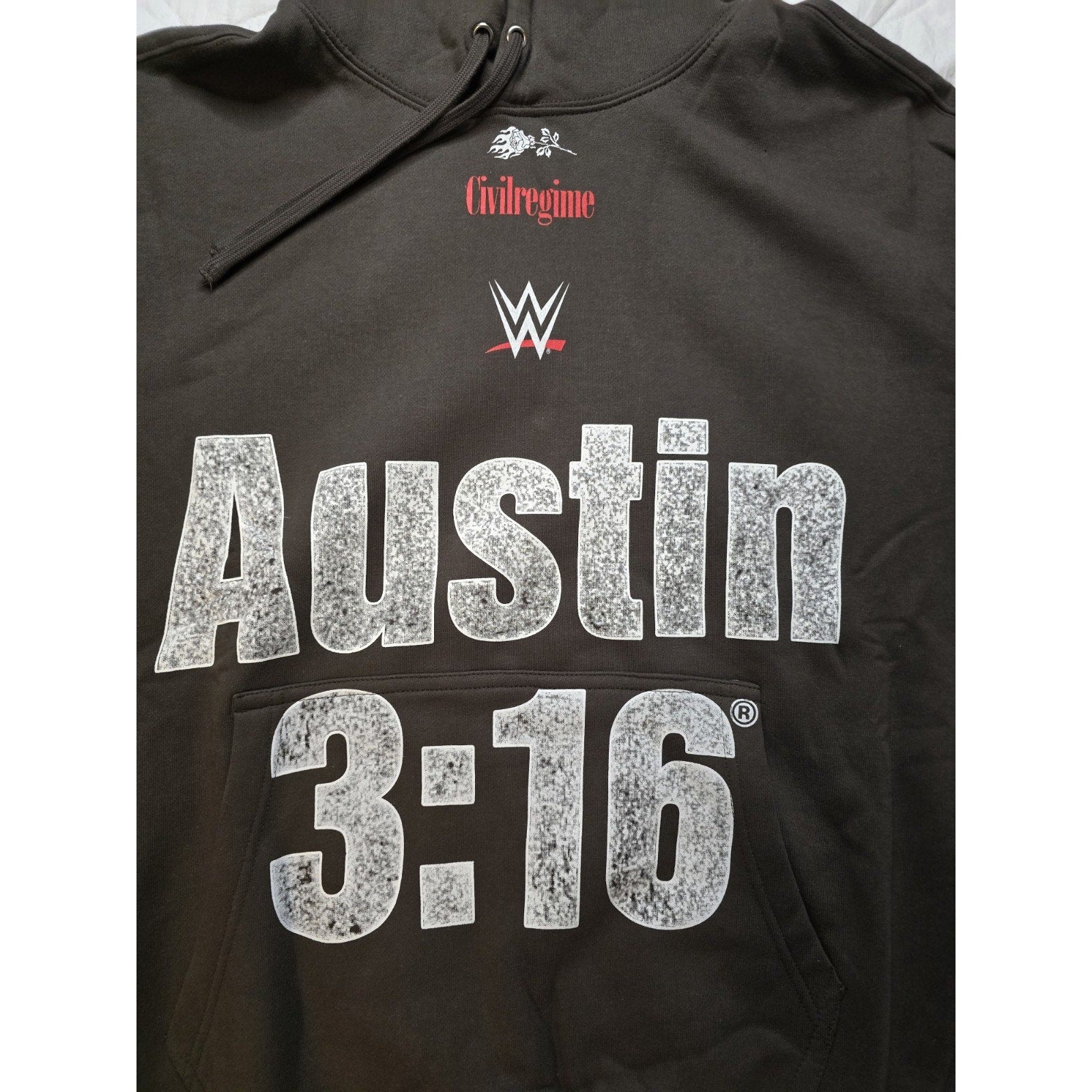 Civil Regime WWE Austin 3:16 Regime Hoodie Medium NWT