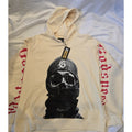 Godspeed Rarity Collection Skull Graphic Hoodie Beige Men's Small NWT