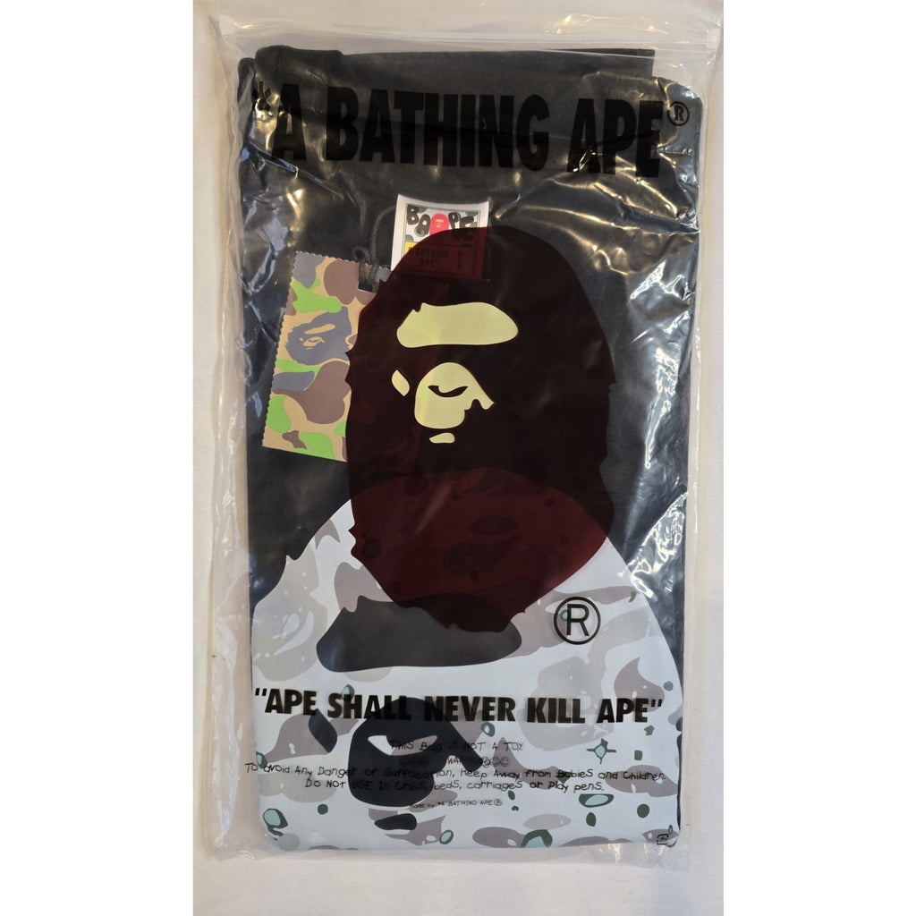 A Bathing Ape BAPE Style Graphic T Shirt Men's Size Large Black NWT Short Sleeve