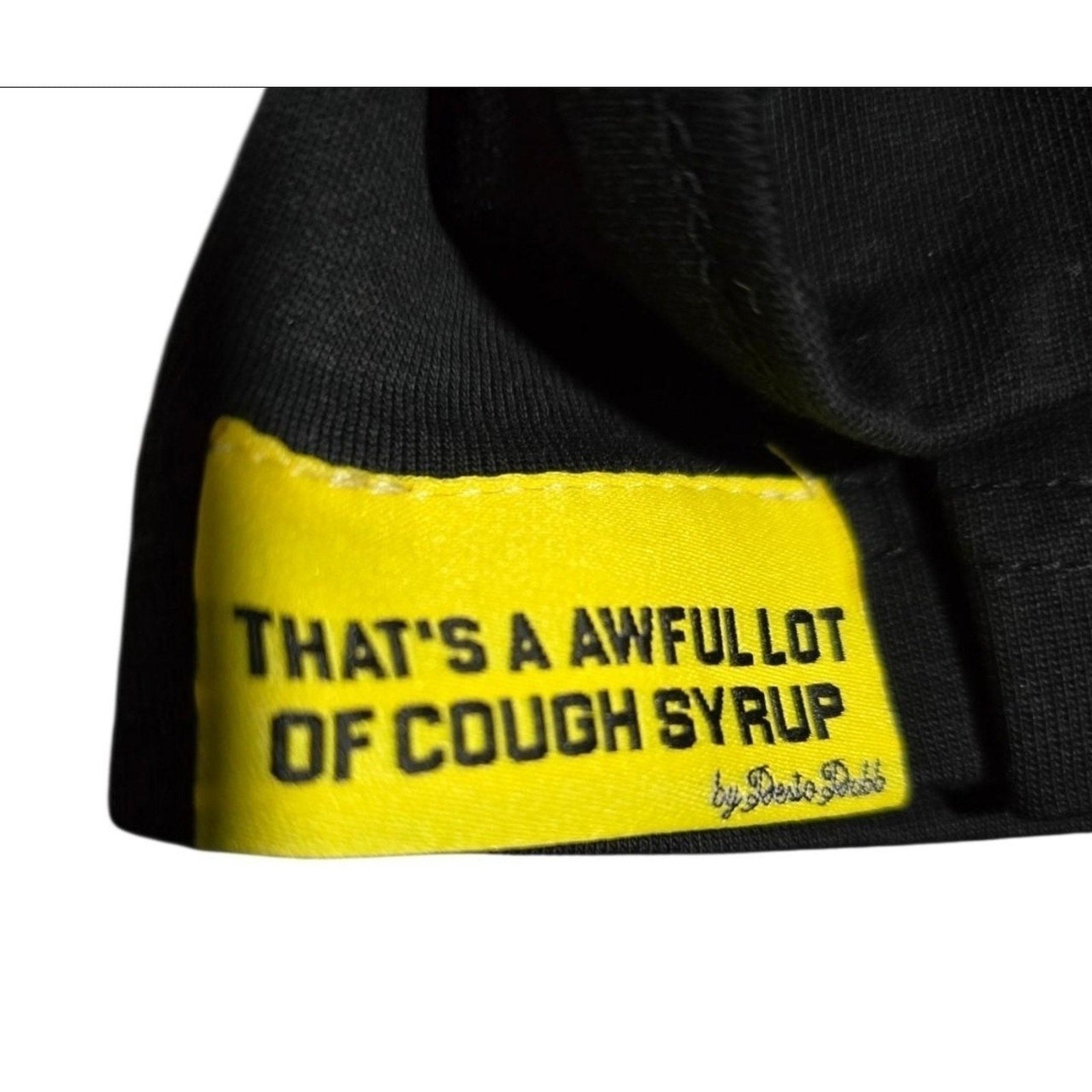 Desto Dubb That's a Awful Lot of Cough Syrup Heartbreaker Tee Black Men Med NWOT