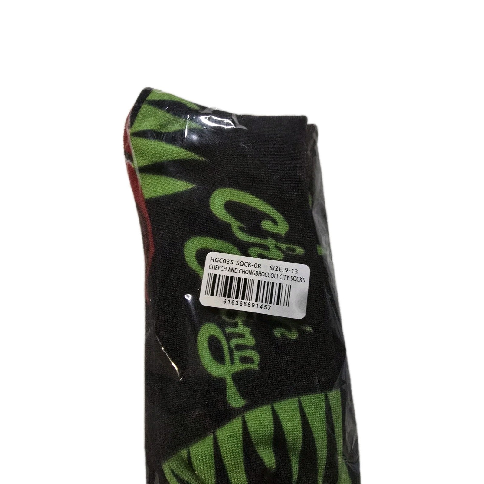 Cheech & Chong Broccoli City Crew Socks Men 9-13 Madgear Novelty