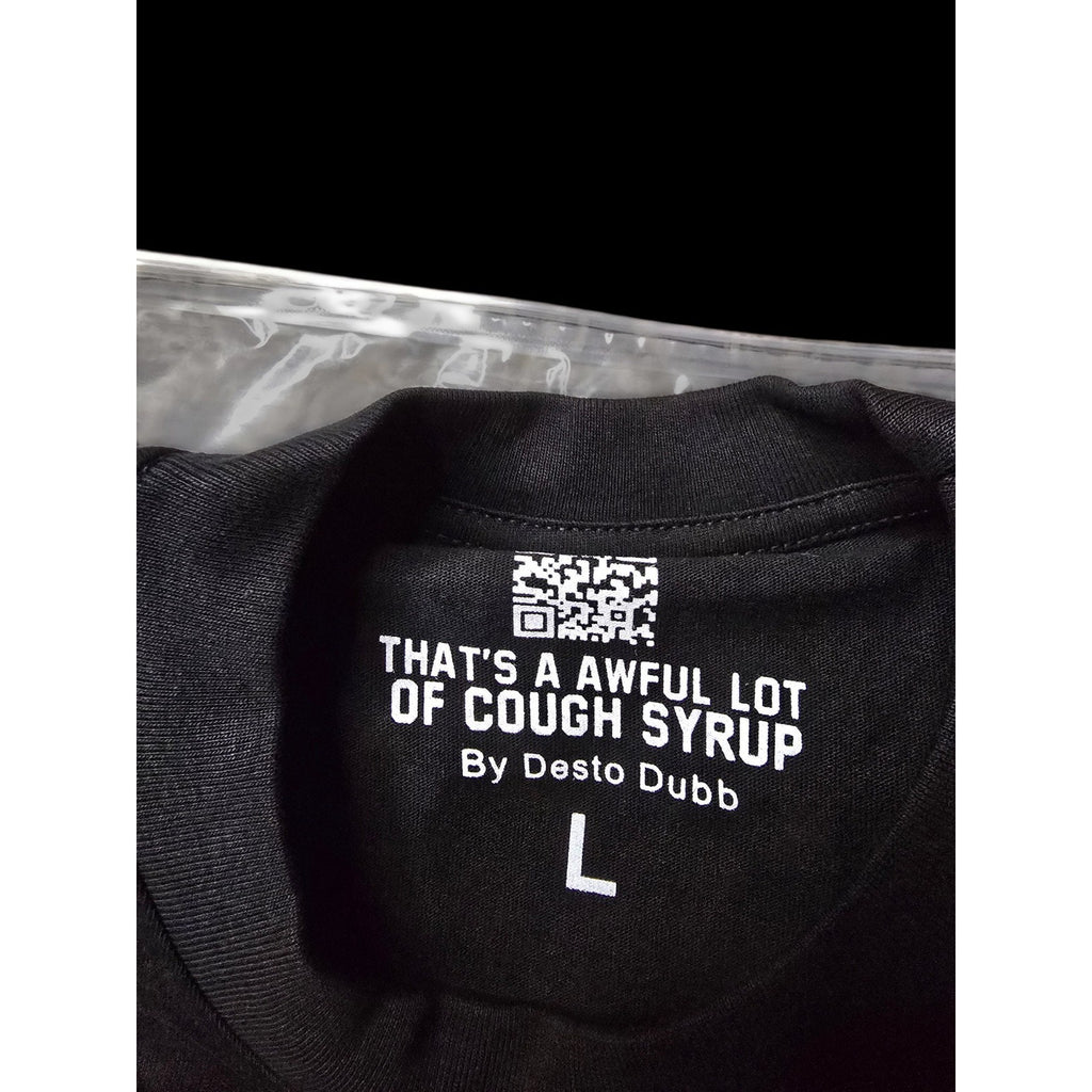 That's A Awful Lot Of Cough Syrup Desto Dubb Chucky Graphic T-Shirt Black Men L
