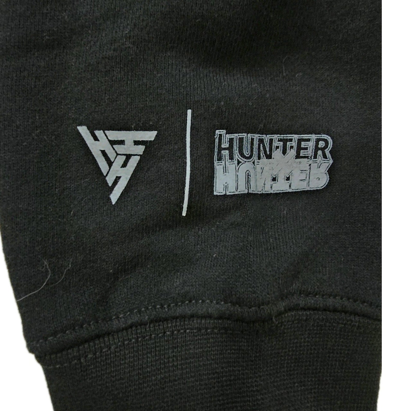 HYP x Hunter x Hunter Killua Eye Graphic Print Pullover Hoodie Black Men's Small