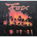TRINX Graphic Hoodie Mens XL Black Flame City Streetwear Pullover USA