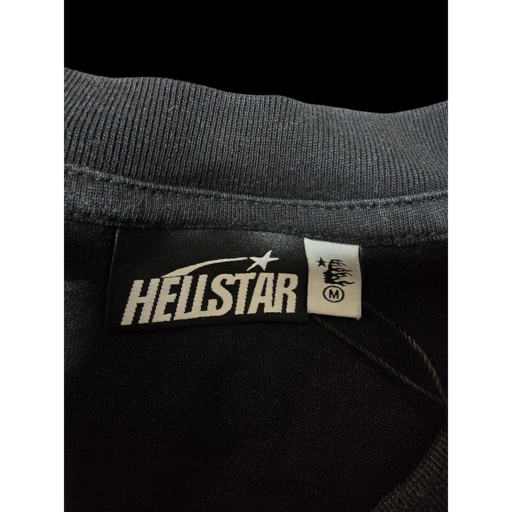 Hellstar No Guts No Glory Tee Black Pink Green Size M LA NFC NWT Streetwear