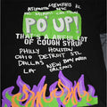 Desto Dubb That's a Awful Lot of Cough Syrup Graphic Cotton T-Shirt Black Men L