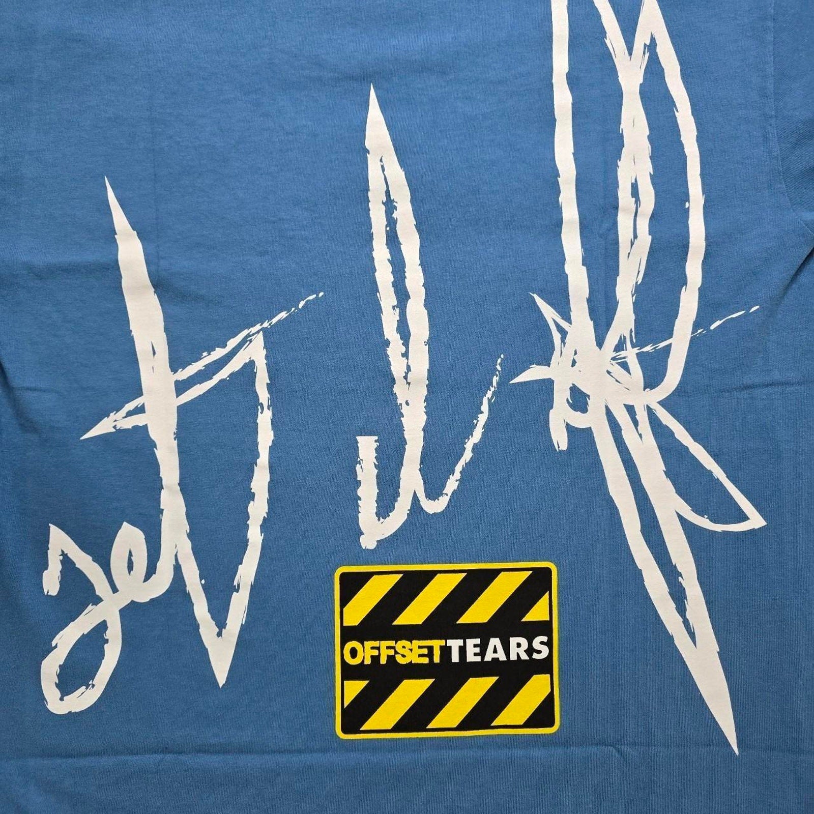 Offset tears graphic tee