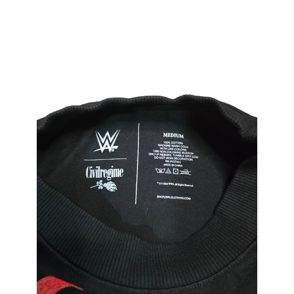 Civil Regime Stone Cold Don't Trust Anybody T-Shirt Black Mens Medium WWE NWT
