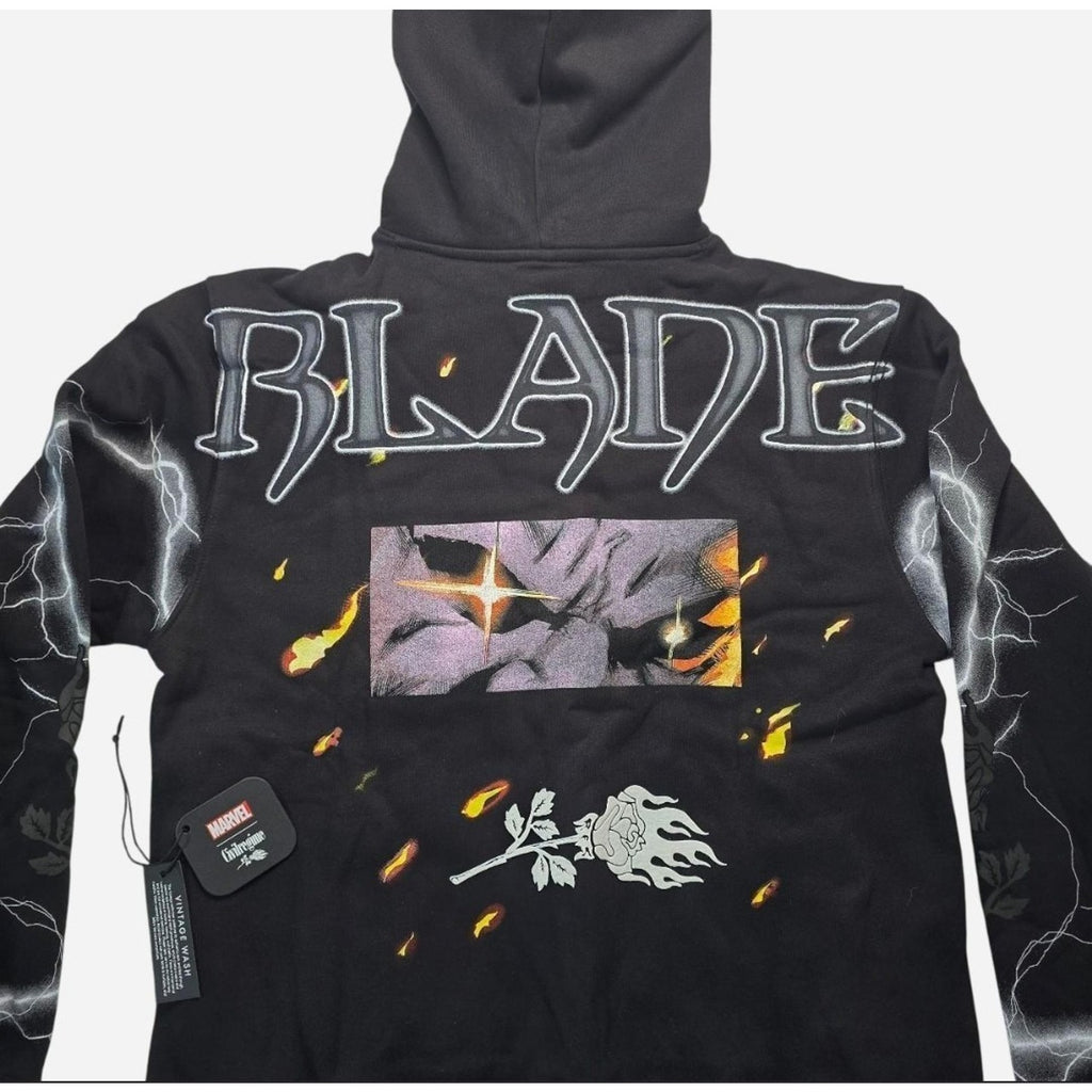 Marvel x Civil Regime Blade Chaos Hoodie Black Medium NWT Rare Streetwear