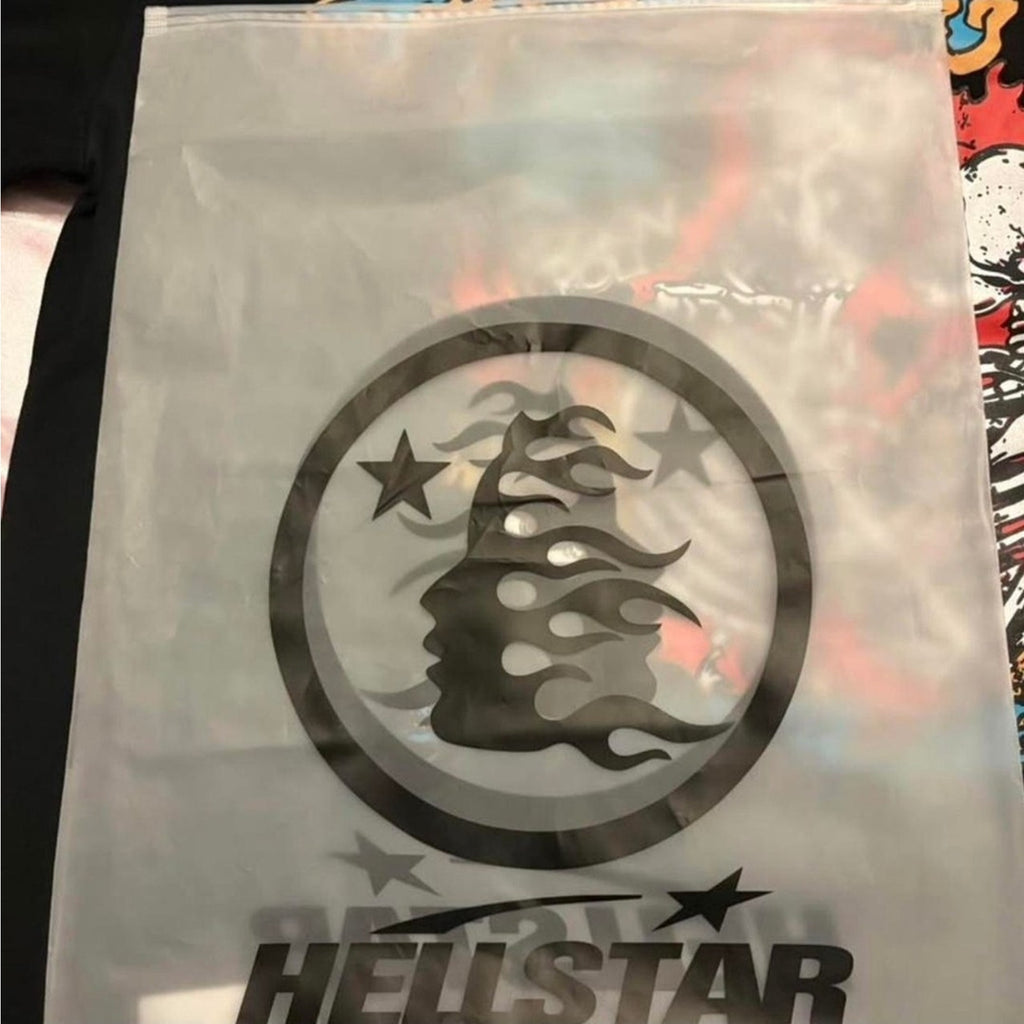 Hellstar Skeleton Rock Graphic Cotton T-Shirt Black Crew Neck Mens XL NWT NFC