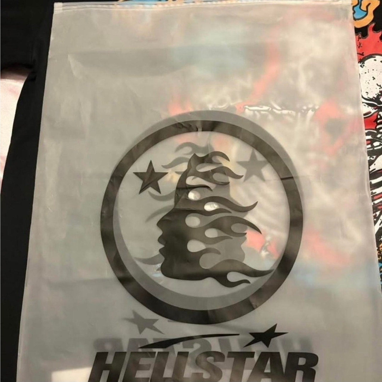 Hellstar Skeleton Rock Graphic Cotton T-Shirt Black Crew Neck Mens XL NWT NFC