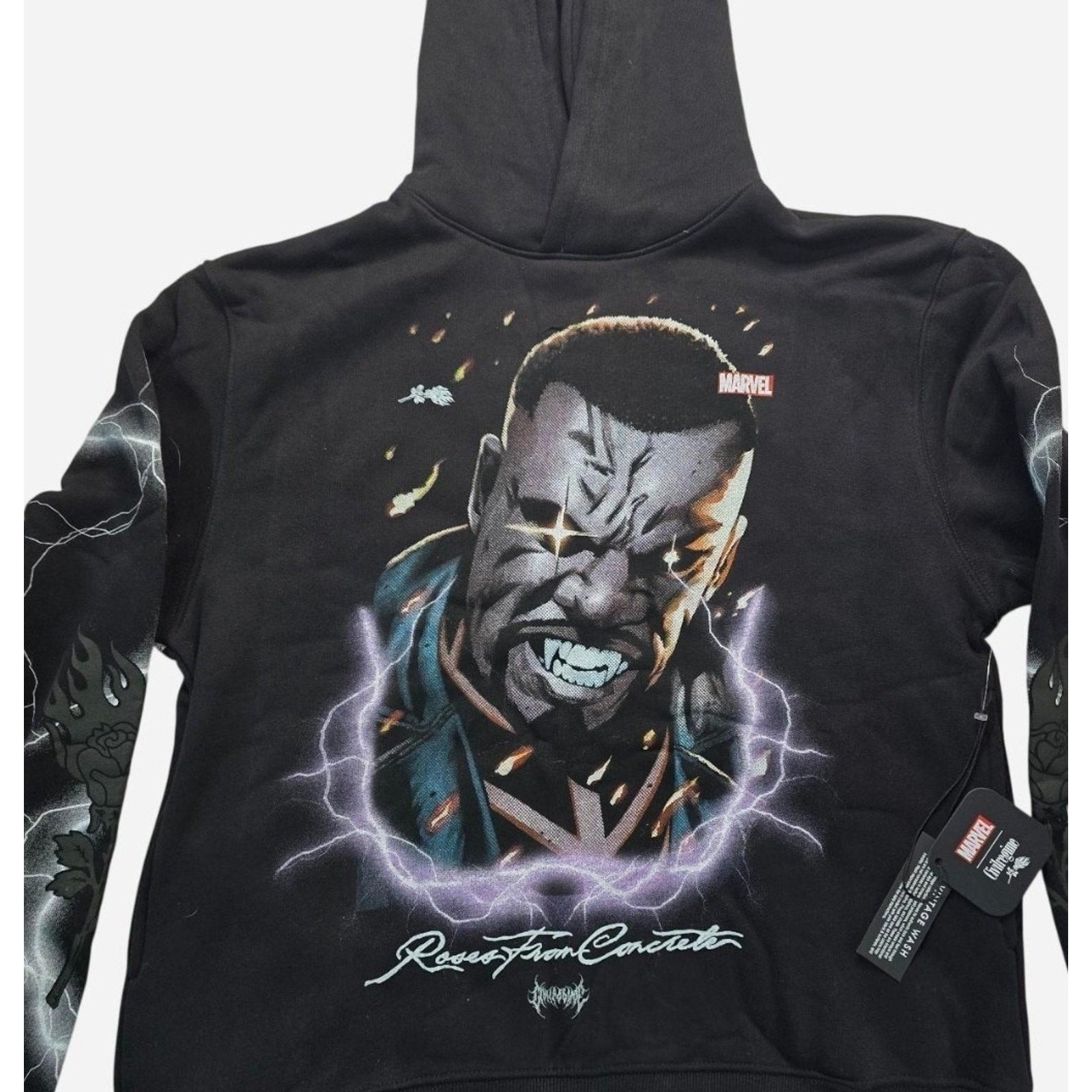 Marvel x Civil Regime Blade Chaos Hoodie Black Medium NWT Rare Streetwear