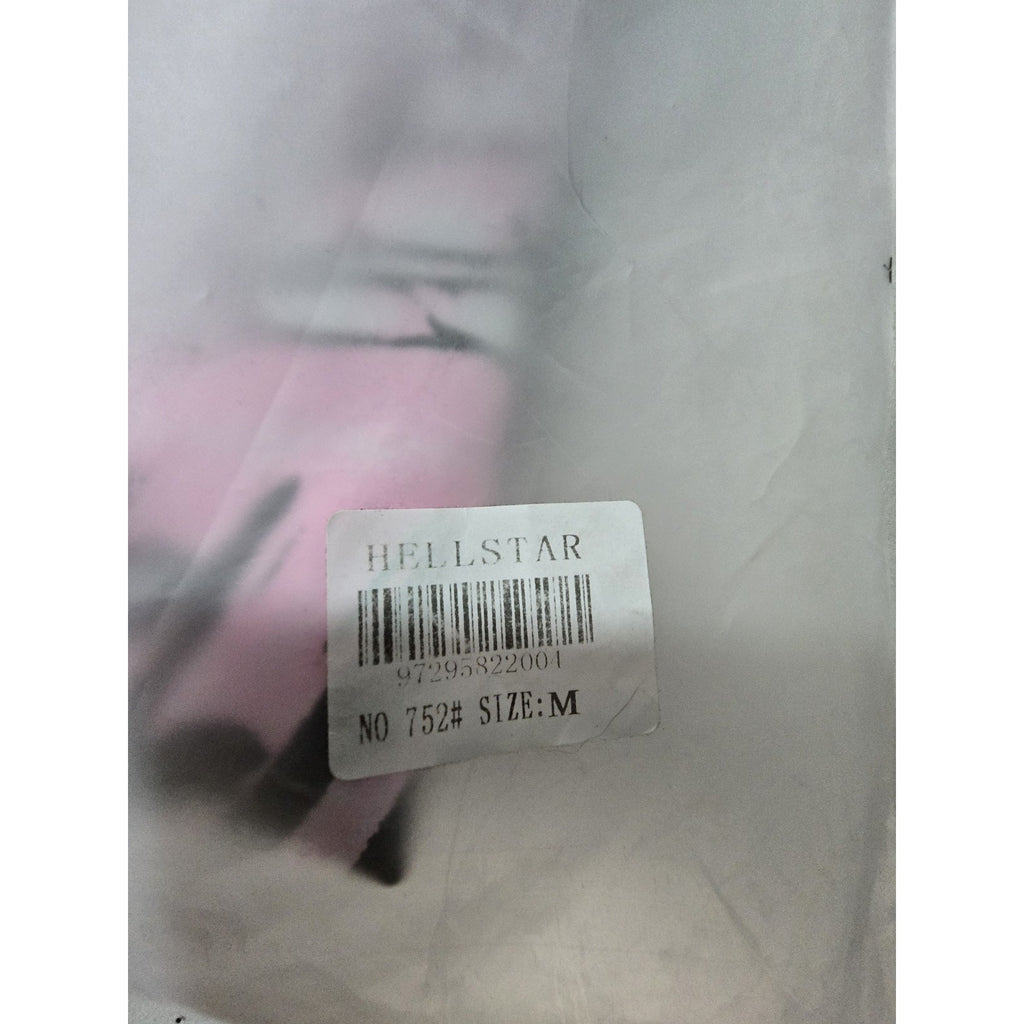 Hellstar No Guts No Glory Tee Black Pink Green Size M LA NFC NWT Streetwear