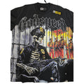 Godspeed Skeleton Prison Graphic Print Cotton T-Shirt Black Crew Neck Men's Medium NWT
