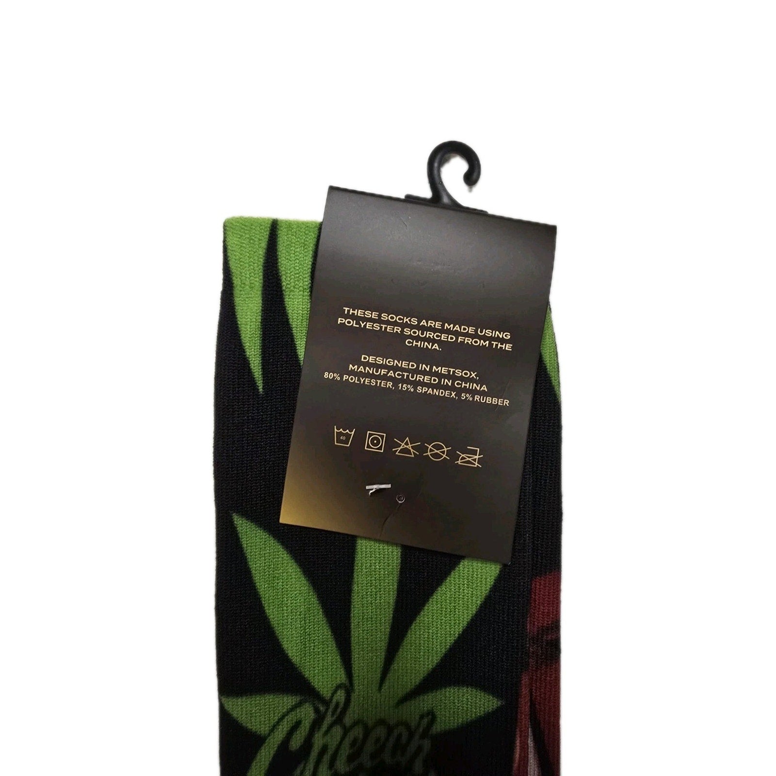 Cheech & Chong Broccoli City Crew Socks Men 9-13 Madgear Novelty