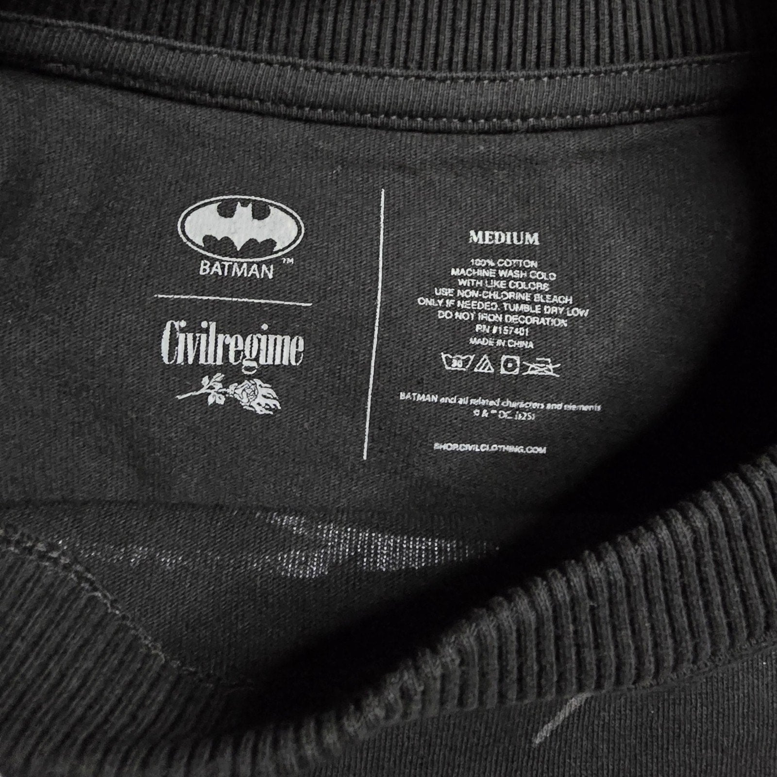 Civil Regime x DC Joker Ace 199X Tee Medium NWT Sold Out
