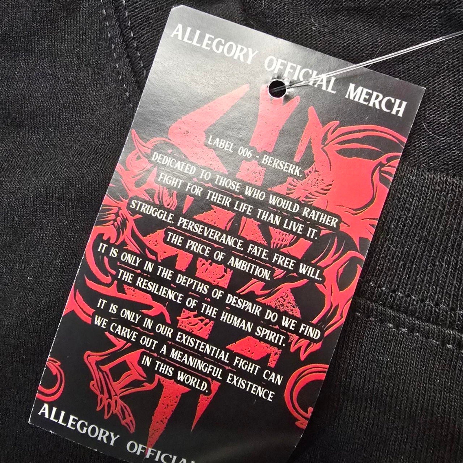 Allegory Label 006 “Berserk” Graphic Tee – NWT – Size M