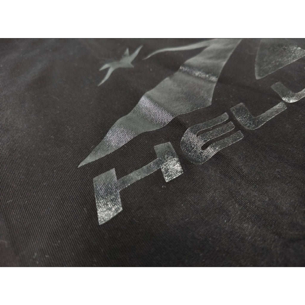 Hellstar Flame Logo Black T-Shirt Size Large NWT Graphic Streetwear Tee