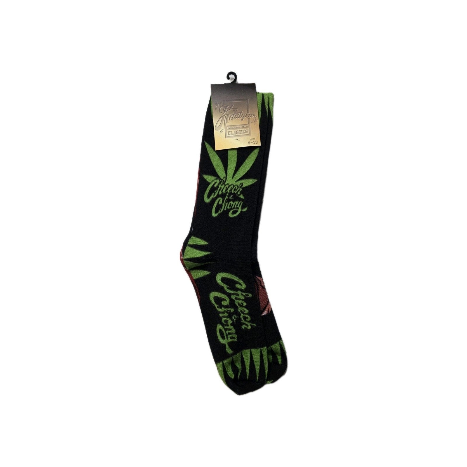 Cheech & Chong Broccoli City Crew Socks Men 9-13 Madgear Novelty