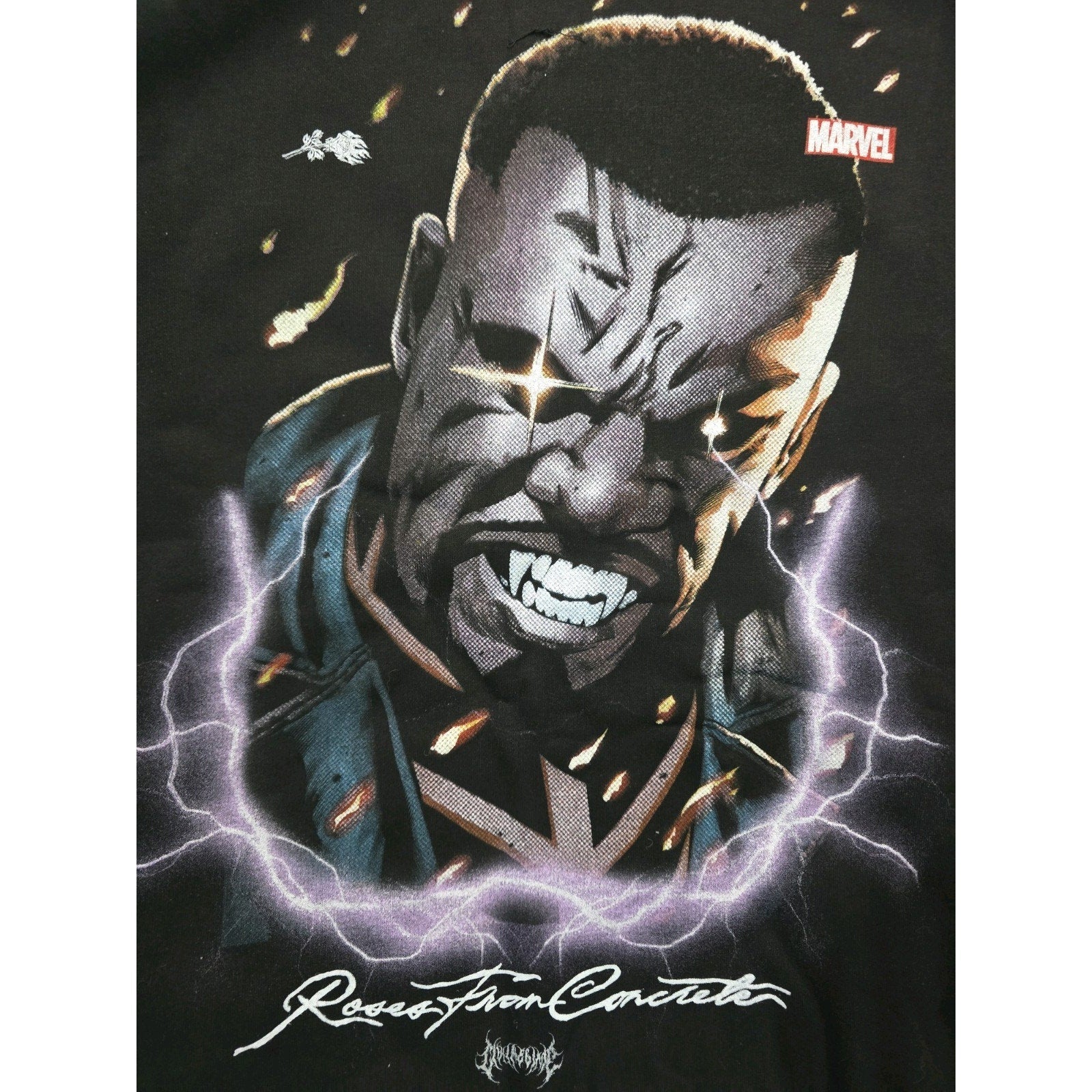 Marvel x Civil Regime Blade Chaos Hoodie Black Medium NWT Rare Streetwear