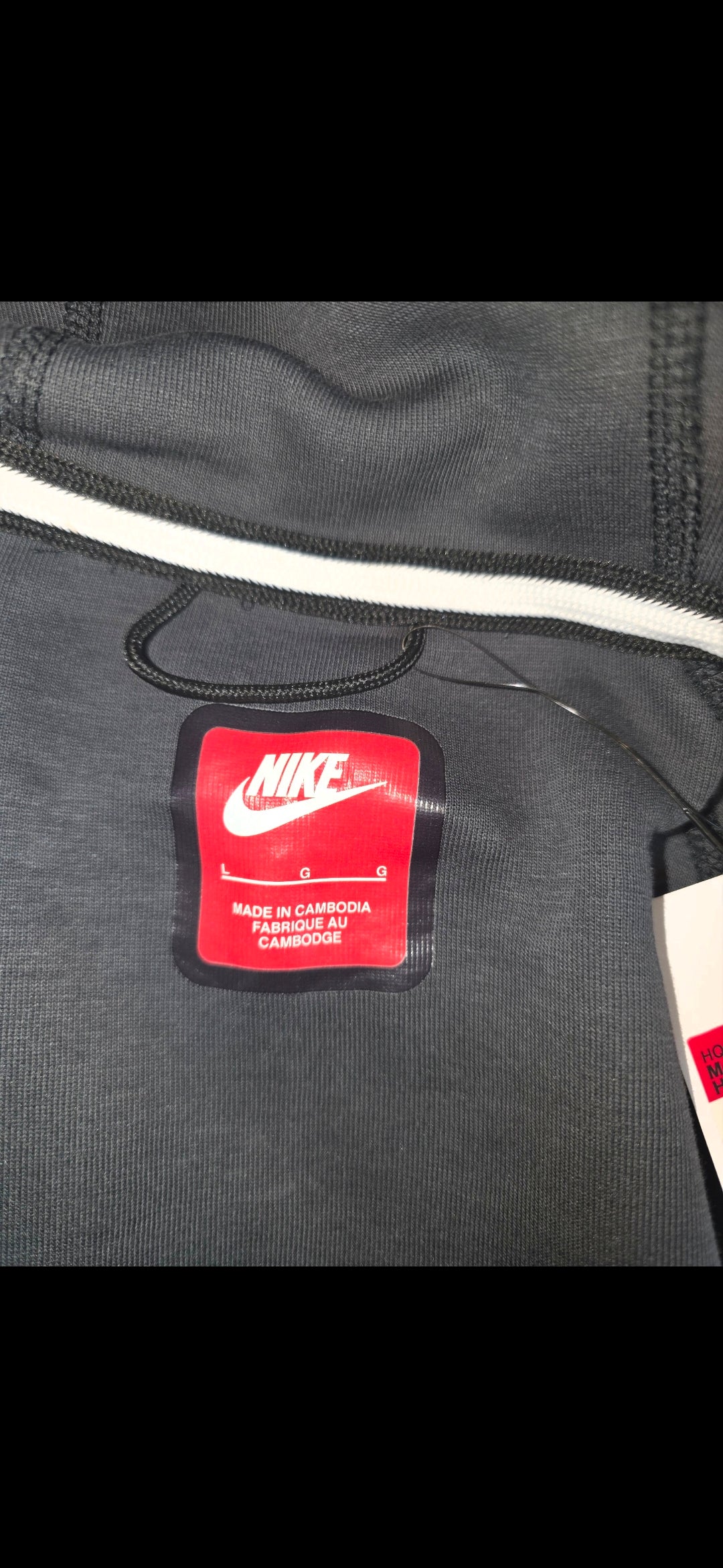 Nike Sportswear x Central Cee Tech Fleece Full Zip Hoodie Tracksuit in Size Large